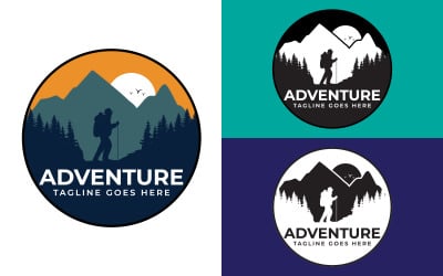 Projektowanie logo przygody i turystyki
