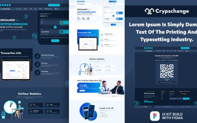 Crypschange - Crypto Exchange Ui-Vorlage | Figma