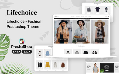 Lifechoice - Mode och tillbehör PrestaShop-tema