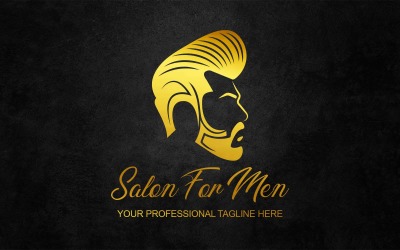Salon For Men Estetika Logo Design - Identita značky