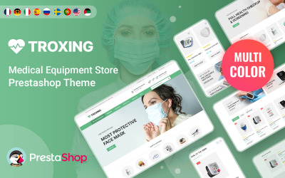 Troxing – Téma Prestashop Obchod s medicínou, léčivy a lékárnami