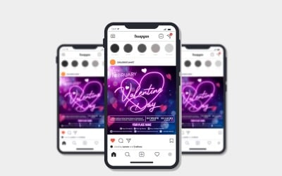 FREE - Valentine's Day Flyer Template