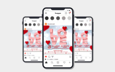 Love Night Party - Reklambladsmall