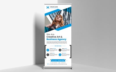 Roll Banner Kreatív Ügynökség | Vállalati-azonosság-sablon