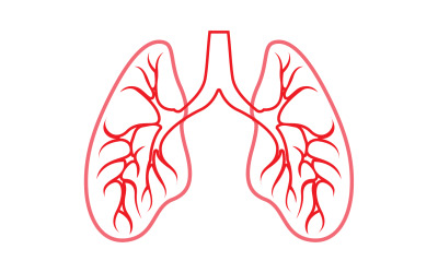 Human Lung Vector Image Mall Vol 12