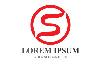 S Initial Business Corporate LetterLlogo Design Vector V11
