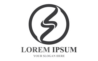 S Initial Business Corporate LetterLlogo Design Vector V24