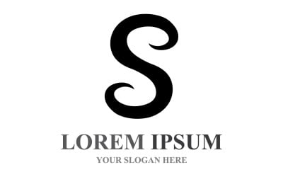 S Initial Business Corporate LetterLlogo Design Vector V7