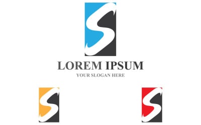 S Logo And Symbol Business Company Name Initial V6