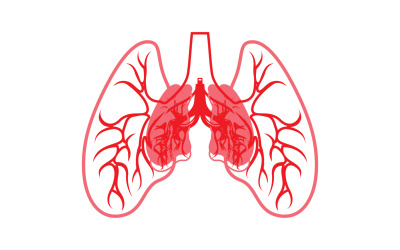 Human Lung Vector Image Mall Vol 14