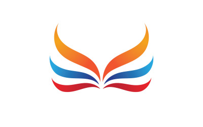Logotipo vectorial de llama de fuego Símbolo de energía y gas caliente V39
