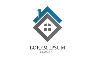 Domy na sprzedaż Logo Vector V3