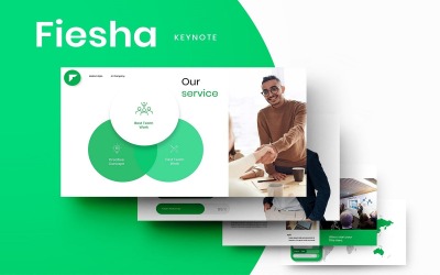 Fiesha — Шаблон бизнес-презентации