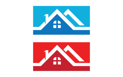 Maisons à vendre Logo Vector V24