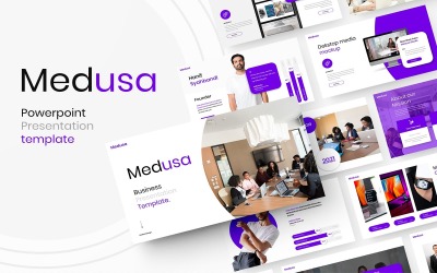 Medusa – PowerPoint-Vorlage für Unternehmen