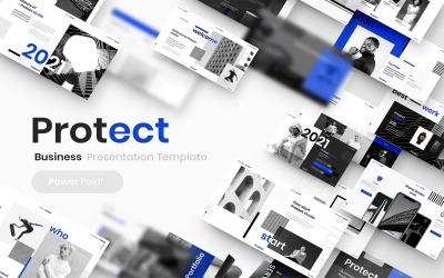 Protect – Business PowerPoint šablona