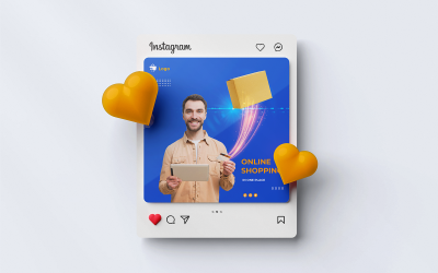 Приложение для покупок в социальных сетях Template-015-03-22
