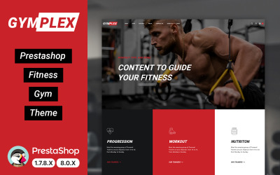 Gymplex - Gym, Fitness and Sports PrestaShop Theme