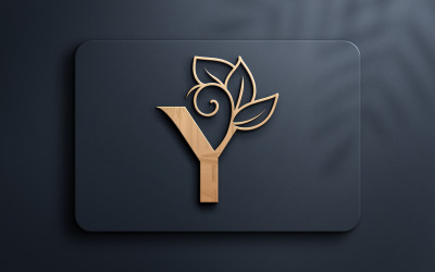 Letter Y Monogram Beauty Logo-ontwerp