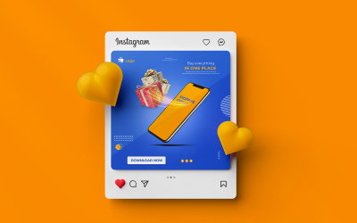 Приложение для покупок в социальных сетях Template-015-04-22