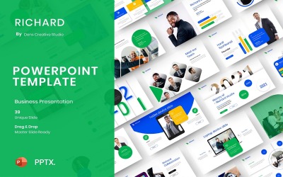 Richard – Üzleti PowerPoint sablon