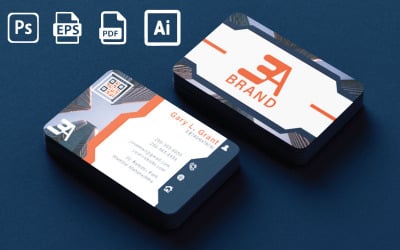 Professionell visitkortsmall - visitkort