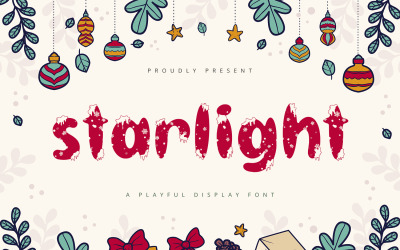Starlight - Lekfullt teckensnitt