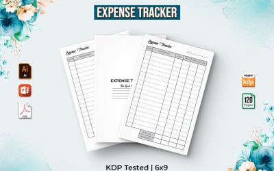 Daily Expense Tracker Logbook Planner V-2 Descarga gratuita