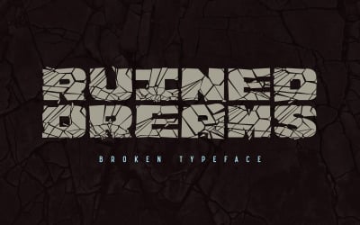 Ruined Dreams - Defekte Schriftart