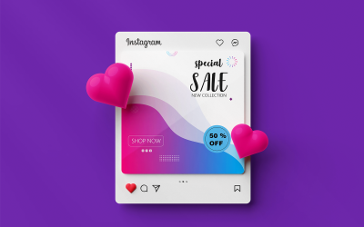 Sale-Free Social Media Template-019-01-22