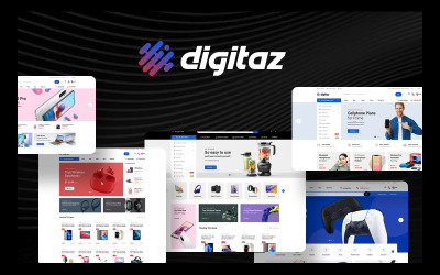 Ap Digitaz Багатофункціональна Hitech Shopify тема