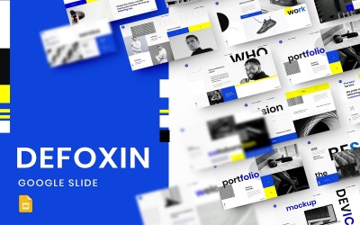 Defoxin — шаблон бизнес-презентации