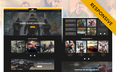 Gamekout – магазин цифрових ігор Prestashop адаптивна тема