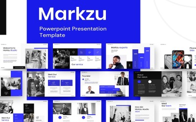 Markzu – Üzleti PowerPoint sablon
