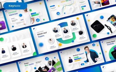 帕克 - 商业主题演讲模板