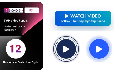 Videopop-up WordPress-plug-in voor Elementor