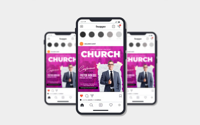Church 传单模板设计 #3