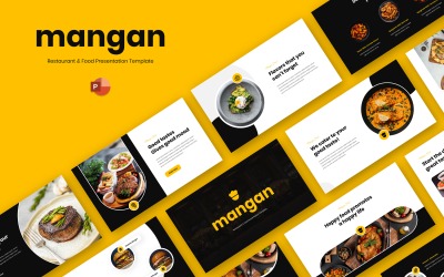 Mangan - Restaurant &amp;amp; Food Powerpoint Presentation Template