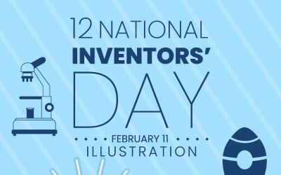 12 National Inventors Day Illustration