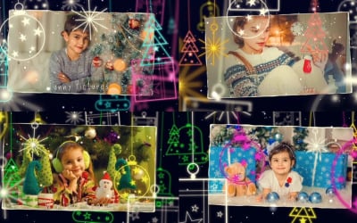 Merry Christmas Slideshow After Effects Template
