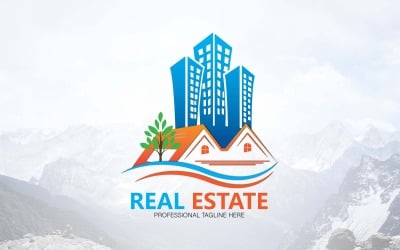 Real State Construction Logo Design - Identità del marchio