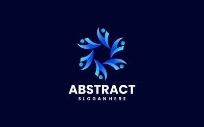 Abstract Gradient Logo Template 4
