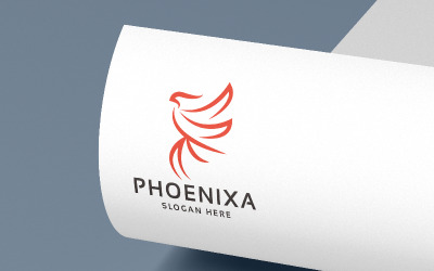 Logo professionale animale Phoenixa
