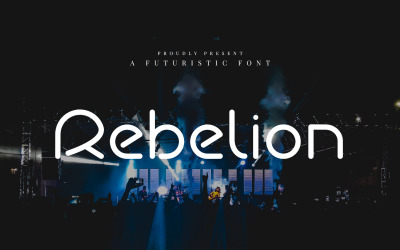 Rebelion - Futuristic Font
