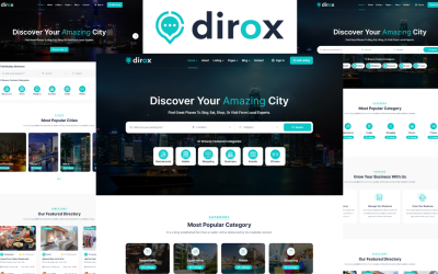 Dirox - Dizin ve Listeleme HTML5 Şablonu