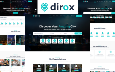 Dirox - Plantilla HTML5 de directorio y listado