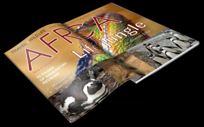 Africa Themed Magazine Template