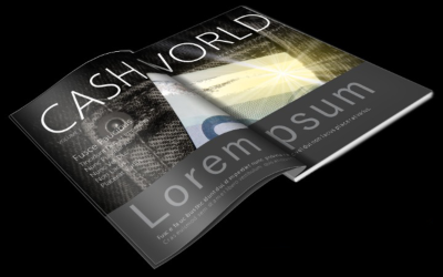 Business Themed Magazine Template