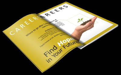 Career Themed Magazine Template