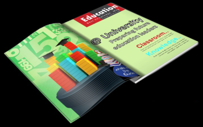 Education Themed Magazine Template